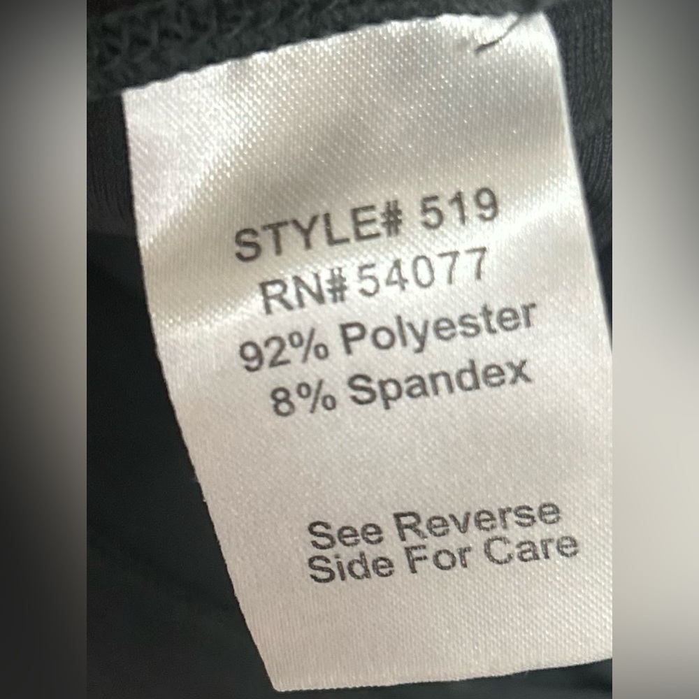 CAbi # 519 Tank Top Slate Charcoal Gray Women’s Sz Large V-Neck Sleeveless - Picture 4 of 4